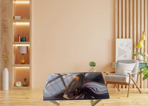Mesa De Centro Para Sala Negro
