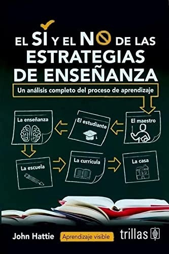 El Sí Y El No De Las Estrategias De Enseñanza. Un Análisis Completo Del Proceso De Aprendizaje., De John Hattie. Editorial Trillas, Tapa Blanda En Español