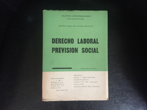Derecho Laboral Previsión Social Francisco Fermandois