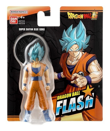 Figura Super Saiyan Blue Goku De 10 Cm Dragon Ball Flash
