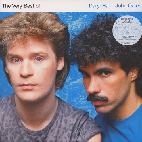 Imagen 2 de 7 de Daryl Hall John Oates - The Very Best Of 2lps Gris Y Azul