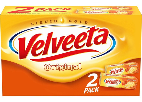 Velveeta Original Cheese (32 Oz, Paquete De 2) (importado)