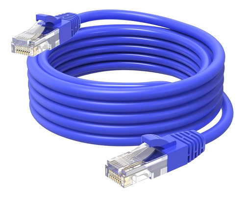 Gio Cable De Red Ethernet Lan Cat5e Para Interior 15mts