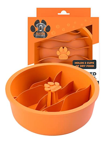 Mighty Paw Slow Feed Dog Bowl Insert | Alimentador De Laberi