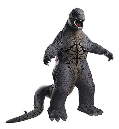 Disfraz Inflable Talla Única Para Niños Godzilla De