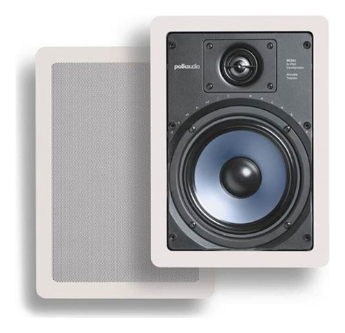 Par de cajas integradas Polk Audio RC65i de 2 vías, color blanco