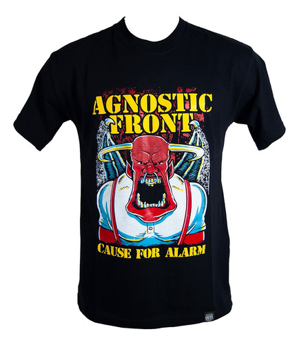 Agnostic Front Cause For Alarm Remera Algodon Hardcore Punk