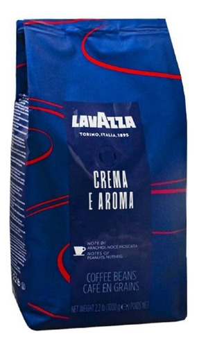 Combo 3 unidades de 1 Kg Cafe Lavazza Tierra Food Italia 1 Crema & Aroma + 2 Kg Cafe Lavazza en Granos Food Service