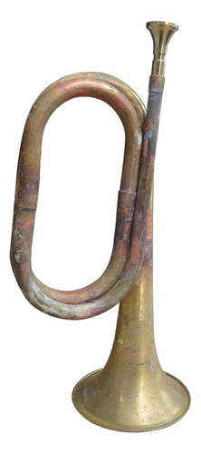 Scout Bugle De Cobre Y Latón De 12 60 Pulgadas Para