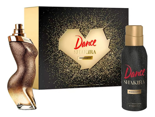 Perfume Mujer Dance Midnight Shakira Edt 80ml + Desodorante
