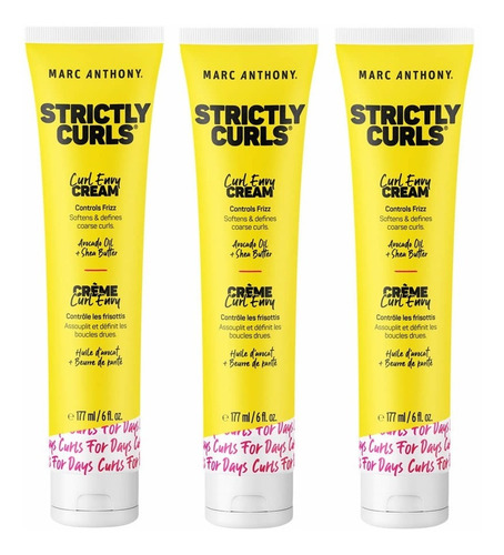 3p Ma Strictly Curls Crema Cabello Rizos Definidos Sin Frizz