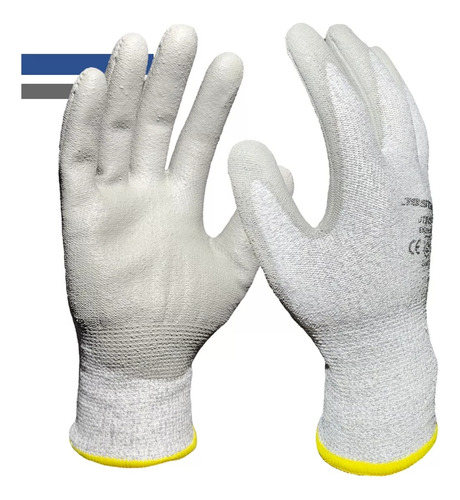 24 Pack Guantes Anticorte Nivel 5 Industrial Trabajo Rudo 