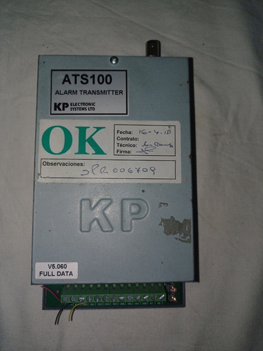 Transmisor De Alarma Kp Ats100 Con Manual