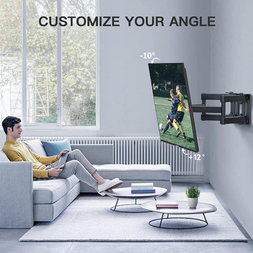 Soporte Pared P5 Tv 42,43,49,50,55,58,60 A 65 Doble Brazo