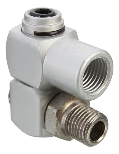 Adaptador Giratorio De Aluminio De 2 Piezas Universal 360 °