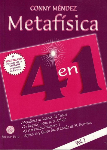 Metafisica 4 En 1 Volumen 1 - Conny Mendez - Continente