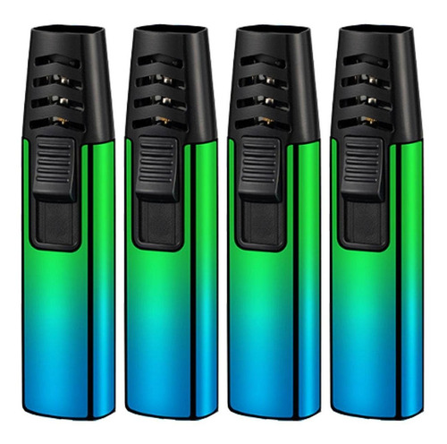 Antorcha Recargable De Gas Butano, Mxbgg-004, 4 Pzas, Azul/v