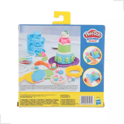 Massinhas Play Doh Fábrica de Bolos ToysBR - Play Doh Dolci