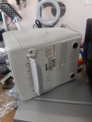 Mini Tv Antiga Commax Com Saída Av Coreana Raridade