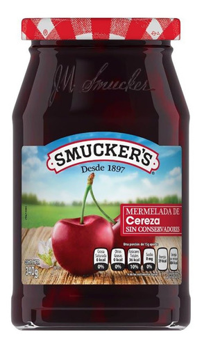 Mermelada Smuckers Cereza Regular 340g