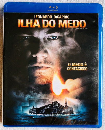 Blu-ray Ilha Do Medo Leonardo Dicaprio Lacrado Original Raro