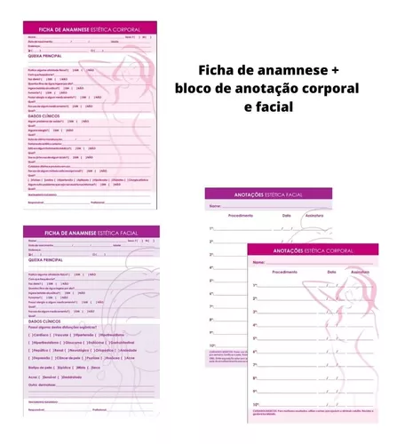 Ficha de Anamnese - Corporal