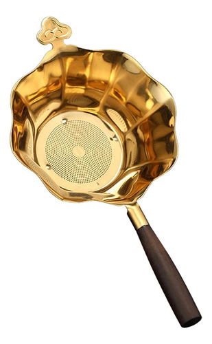 Colador De Té Con Mango De Madera, Infusor De Té Para Uso Do