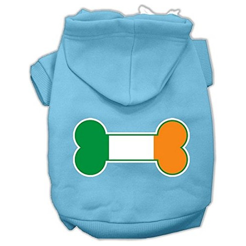 Bandera De Irlanda Hueso Impresion De Pantalla Hoodies ...