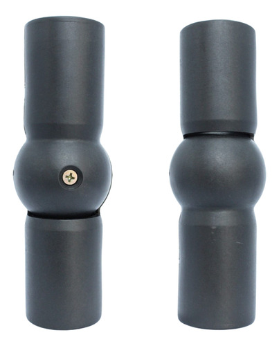 Kit 4 Cotovelos Para Corrimão Escada Regulável 1.1/2 Pol Preto