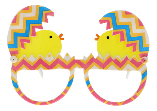 Gafas Luau Party Glasses Chick Broken Stripe