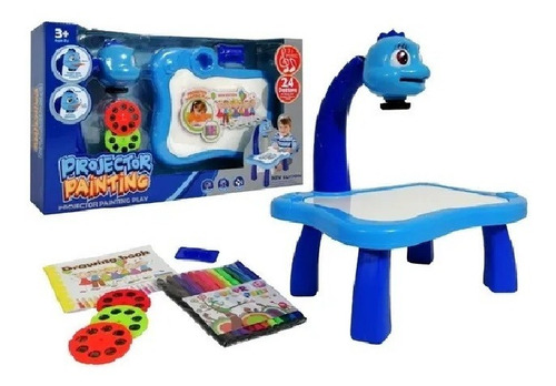Imagen 2 de 2 de Proyector Juguete Dibujo Pintura Dinosaurio Animales