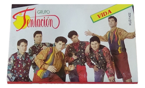 Grupo Tentacion Vida Tape Cassette 1995 Melody 