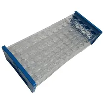 Comprar Gradilla Acrilico Para 40 Tubos Ensayo 16 Mm Diámetro 