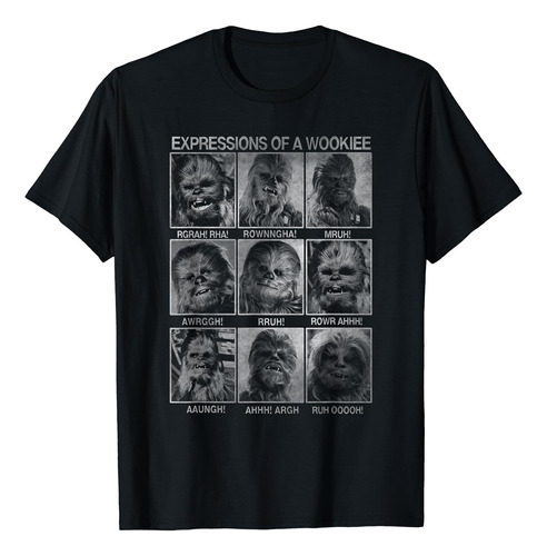 Camiseta Con Póster Del Anuario Wookiee De Star Wars Chewbac