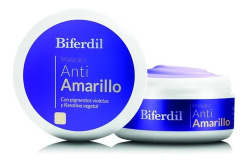 Mascara Capilar Biferdil Anti Amarillo C/ Pigmentos Violetas
