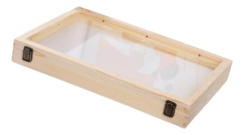Caja De Sombra Marco De Fotos Caja De Almacenamiento Madera