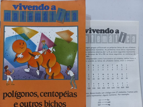 Vivendo A Matemática Polígonos, Centopéias E Outros Com Ficha De Estudos (Usado)