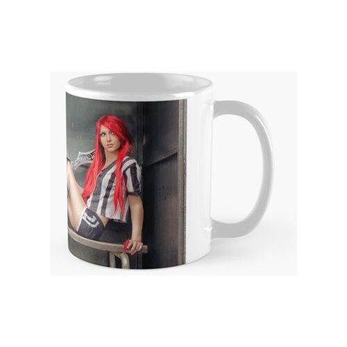 Taza Tarjeta Roja Katarina Calidad Premium