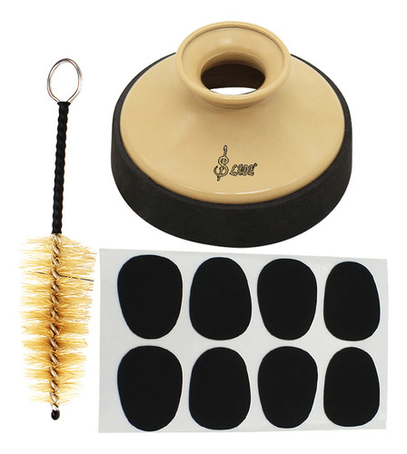 Kit Accesorios Saxofón.en 1: Silenciador Mudo.cepillo Bo