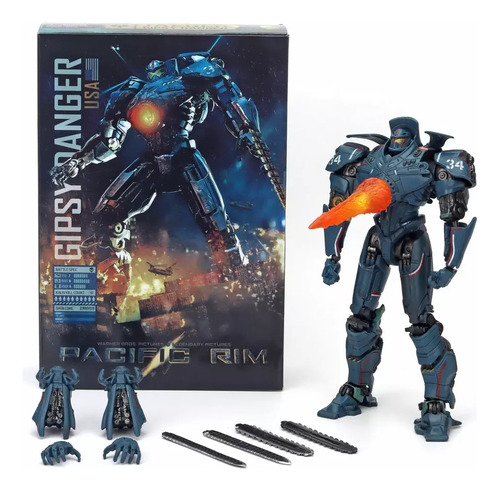 Figura De Acción Pacific Rim Red Tramp Hecha A Mano Modelo M