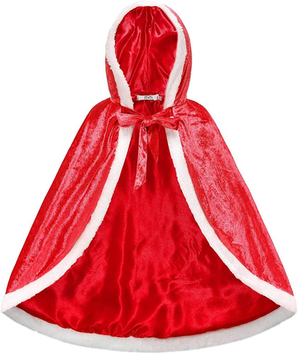 Disfraces  De Princesa Con Capucha Roja Talla 2 A 3 Años