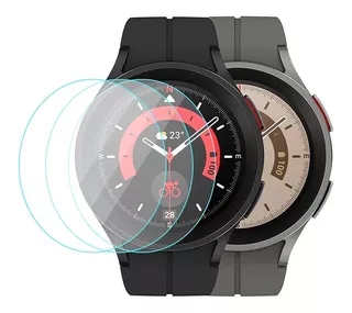 Mica Cristal Templado Para Samsung Galaxy Watch 5/5 Pro 3pcs
