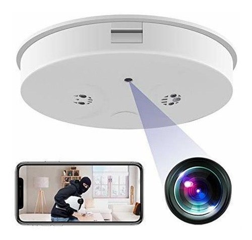 Kamre Wifi Detector Humo Camara Hd 1080p Inalambrico