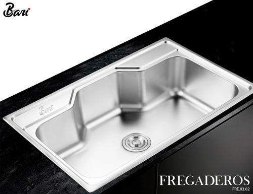Fregadero Una Tina Bari De Acero Inoxidable