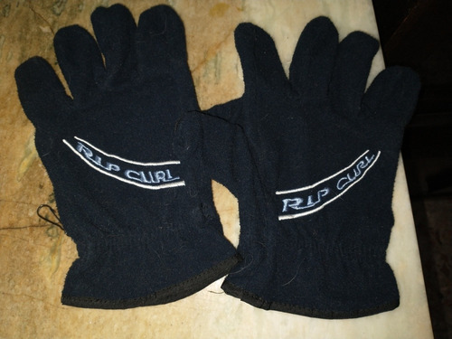 Guantes Polar Y Cuerina Rip Curl Talle Xl 