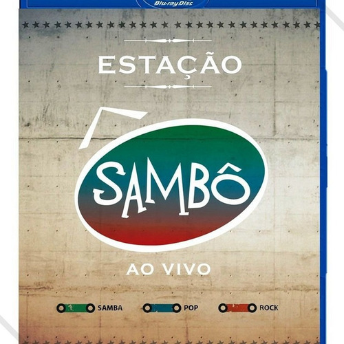 Blu Ray Sambô Estação Ao Vivo Novo Original Lacrado
