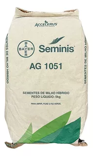 Sementes Milho Híbrido P/ Pamonha Ag1051 5kg