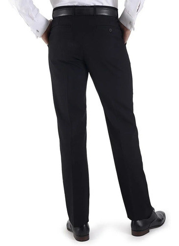 Imagen 2 de 7 de Pantalón Hombre Vestir Liso Sin Pinzas Classic Fit Yale