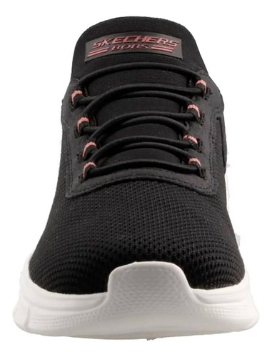 Skechers Bobs B Flex Corredor Para Dama Color Negro, Rosa