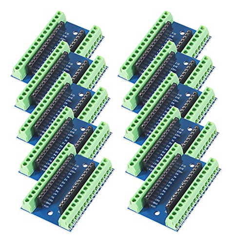 Adaptador Nano Terminal Shield Expansion Board Co., 10 Unida